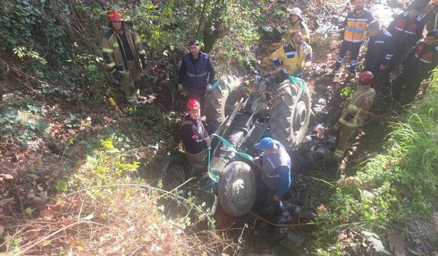 Traktör altında can pazarı