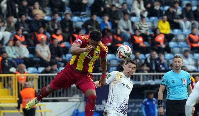 Trendyol Süper Lig: Eyüpspor: 1 - Kayserispor: 1 (Maç sonucu)