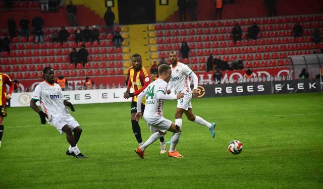 Trendyol Süper Lig: Kayserispor: 0 - Corendon Alanyaspor: 0 (Maç sonucu)
