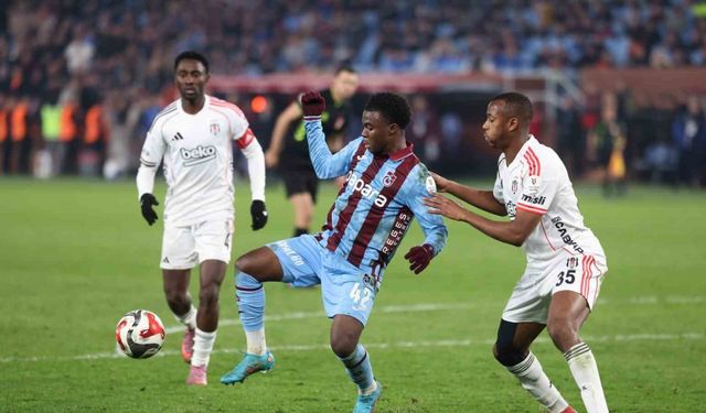 Trendyol Süper Lig: Trabzonspor: 3 - Beşiktaş: 3 (Maç sonucu)