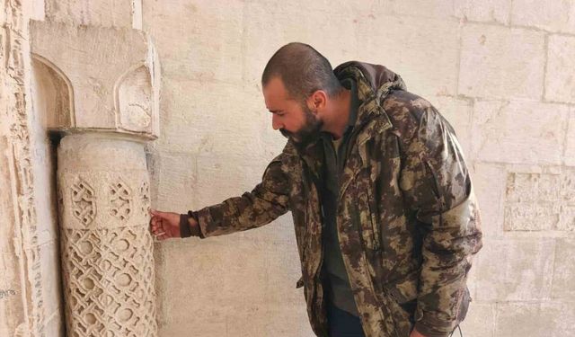 Tunceli’de 621 yıllık tarihi cami ve denge sütunları görselliğiyle göz kamaştırıyor