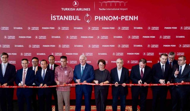 Türk Hava Yolları, Kamboçya’nın Başkenti Punom Pen’e uçuşlara başladı