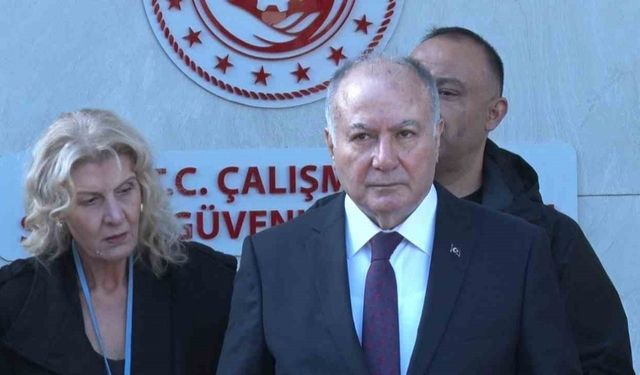 TÜRK-İŞ Genel Başkan Yardımcısı Ağar, Asgari Ücret Tespit Komisyonu öncesi Bakan Işıkhan ile görüştü