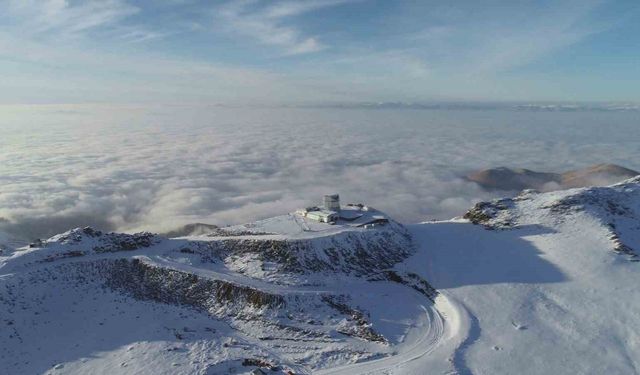 Türkiye’nin en soğuk yeri -6.6 Erzurum Palandöken oldu