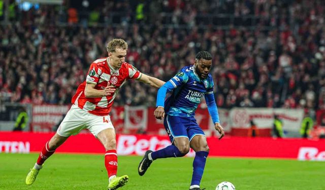 UEFA Konferans Ligi: Mainz 05: 1 - Samsunspor: 0 (İlk yarı)