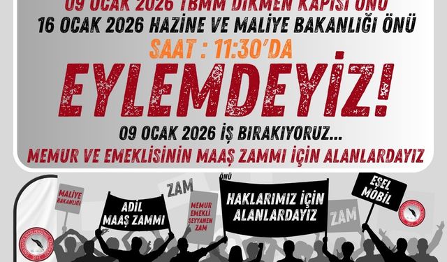 ÜNİPERSEN maaş zammı için Ankara’da eylem takvimi açıklandı