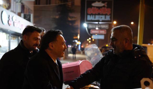 Vali Çiçek; vatandaşlarla buluştu