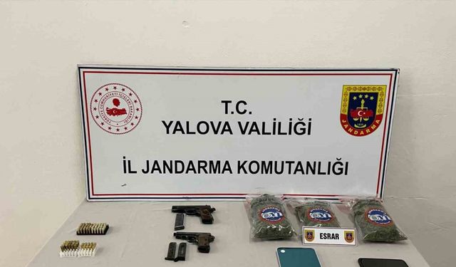 Yalova’da uyuşturucu operasyonunda 1 tutuklama