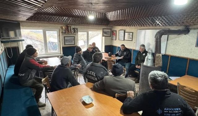 Yenipazar’da çiftçilere tarımsal destekleme ve hibe eğitimi verildi