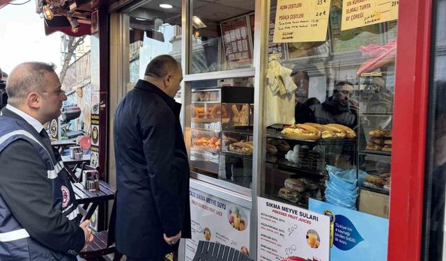 Yılbaşı öncesi İstanbul Caddesi’nde restoran ve kafelere "fahiş fiyat" denetimi