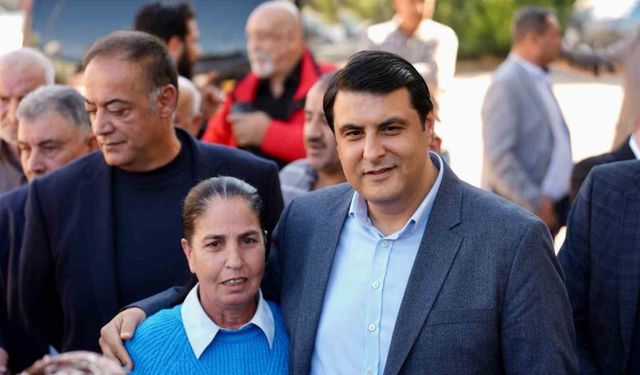 Yılmaz, Mevlana Mahallesi’nde vatandaşlarla buluştu