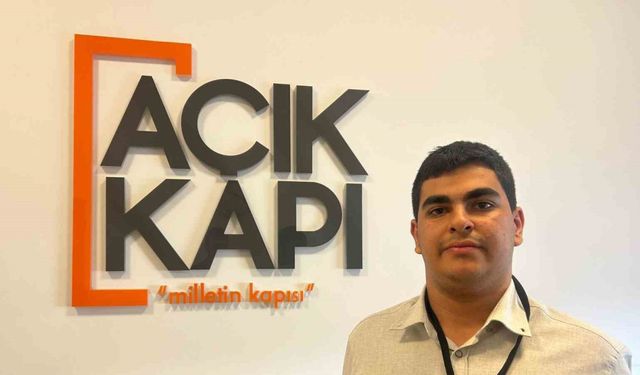 Zihinsel engelli Eymen’in valilikte çalışma hayali gerçek oldu