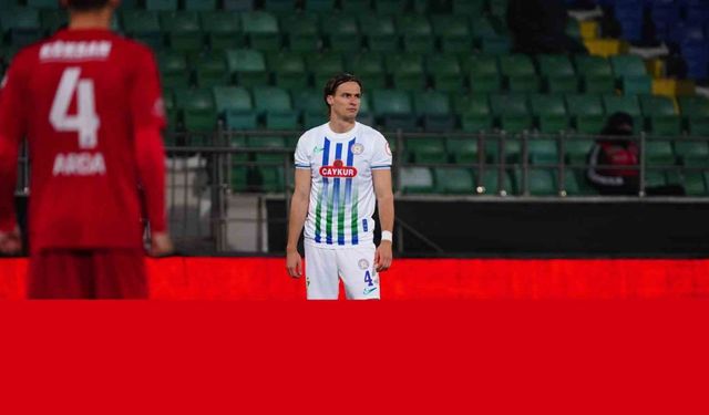 Ziraat Türkiye Kupası: Çaykur Rizespor: 2 - Gaziantep FK: 1 (İlk yarı)