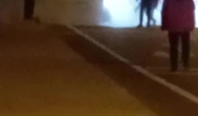 Zonguldak’ta halk otobüsünde yangın paniği