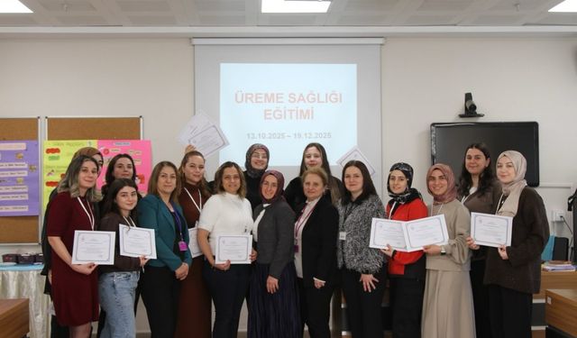 Rize Sağlık Mdürülüğünden Ürüme Sağlığı Eğitimi