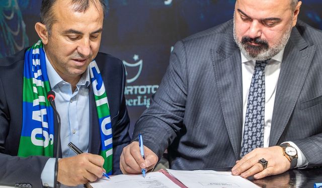 Recep Uçar, Çaykur Rizespor’a 1.5 yıllık imza attı