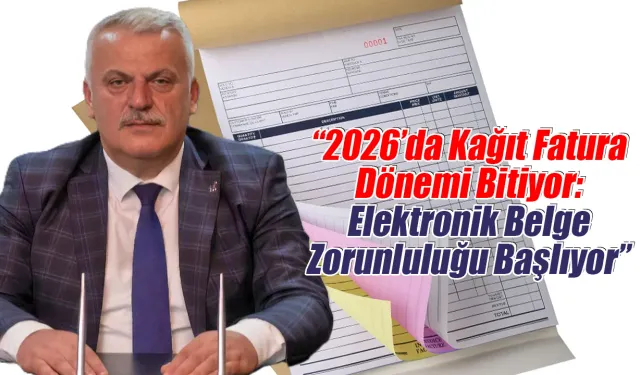 Rize SMMM Odası’ndan Mükelleflere Elektronik Belge Uyarısı