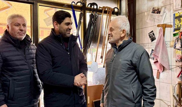 AK Parti teşkilatından esnaf ziyareti