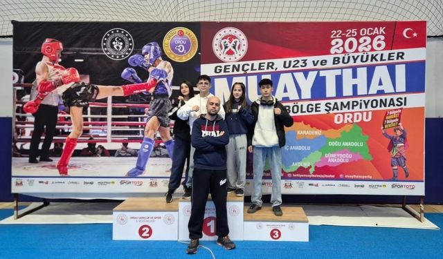 Alaca Belediyespor Samsun'dan 3 madalyayla döndü
