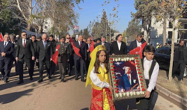 Atatürk'ün Osmaniye'ye gelişinin 101'inci yıl dönümü kutlandı