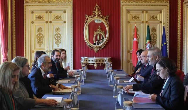 Bakan Fidan, Portekizli mevkidaşı Rangel görüştü