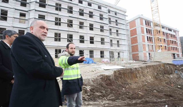 Başkan Sandıkçı: 'Canik Fen Lisemiz bölgenin en donanımlı liselerinden olacak'