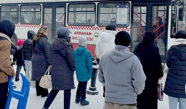 Belediyeden kayak merkezine ücretsiz servis