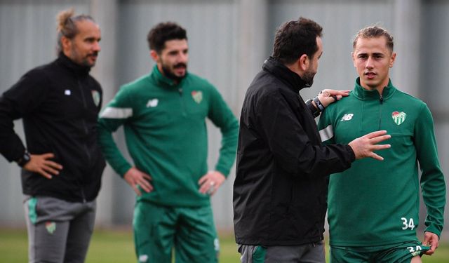 Bursaspor, Arnavutköy maçı hazırlıklarını tamamladı