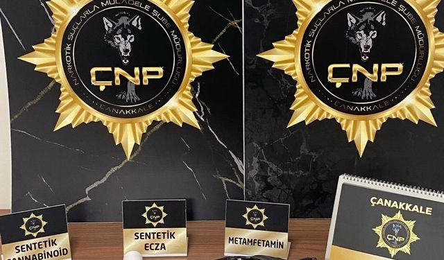 Çanakkale'de uyuşturucu operasyonlarına 5 tutuklama