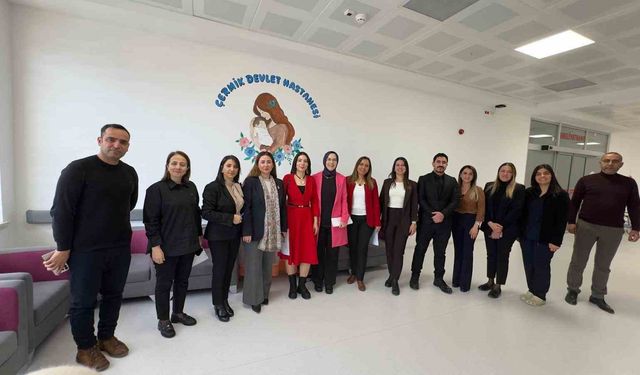 Çermik Devlet Hastanesi Anne Dostu Hastane ünvanı aldı