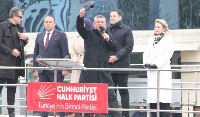 CHP Genel Başkanı Özgür Özel: 'Dünyaya sesleniyorum, Trump'ın düzeni dünya düzeni olamaz'