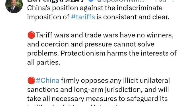 Çin'den Trump'ın İran ile iş yapan ülkelere yüzde 25 gümrük vergisi uygulama kararına tepki