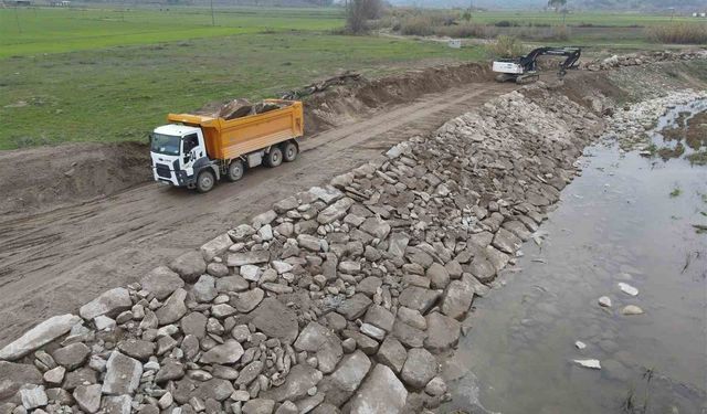 Çine Sulaması inşaatında çalışmalar sürüyor