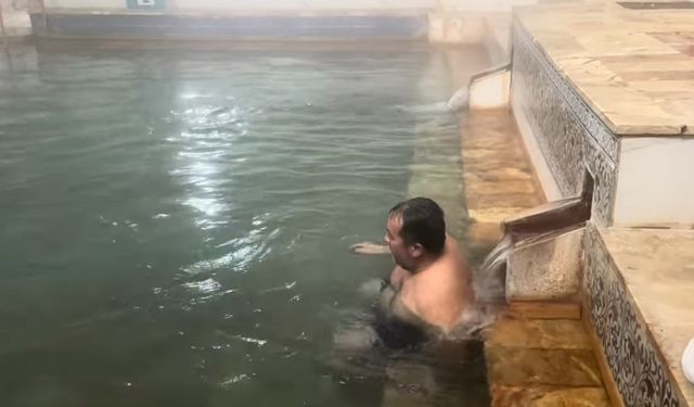 Dereli Kaplıcaları, kükürtlü suyuyla şifa dağıtmaya devam ediyor