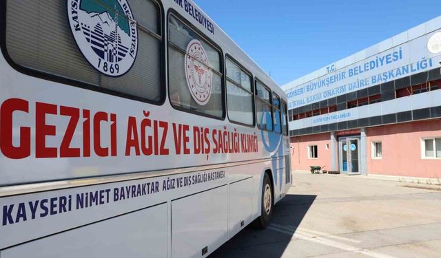 Diş sağlığında lider Kayseri'de büyükşehir ile onlarca kırsal mahalleye diş sağlığı desteği