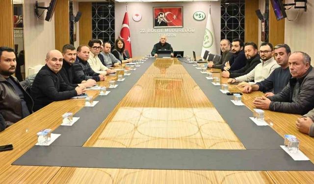 DSİ'nin bölgede yürüttüğü makineli çalışmalar toplantıda ele alındı