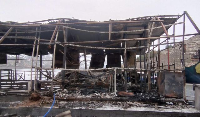 Duba restoranda ikinci yangın