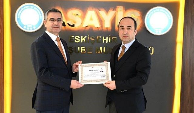 Emniyet Müdürü Yılmaz'dan başarılı personele ödül