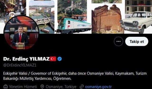 Erdinç Vali, Eskişehirli oldu