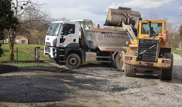 Erenler'de ulaşım çalışmaları devam ediyor