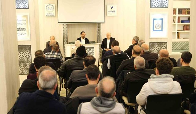Erzincan İl Müftülüğünden hayırsever iş insanlarıyla istişare toplantısı