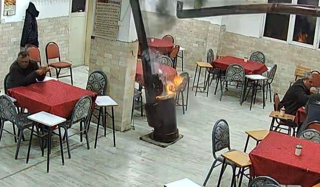 Güzel kokması için sobaya dökülen kolonya ortalığı savaş alanına çevirdi