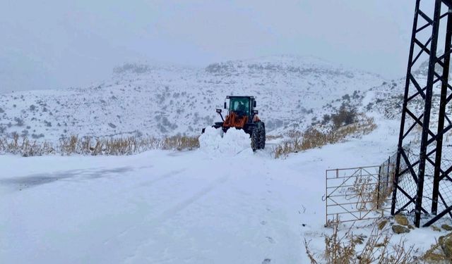 Hasankeyf'te kapanan köy yolu yeniden ulaşıma açıldı