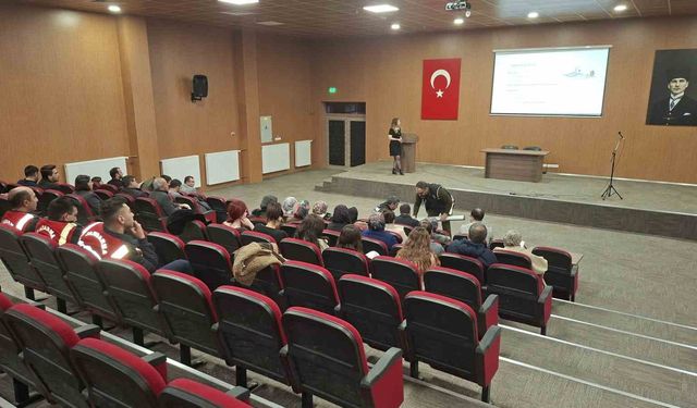 Hisarcık'ta sigara ve uyuşturucuyla mücadele eğitimi