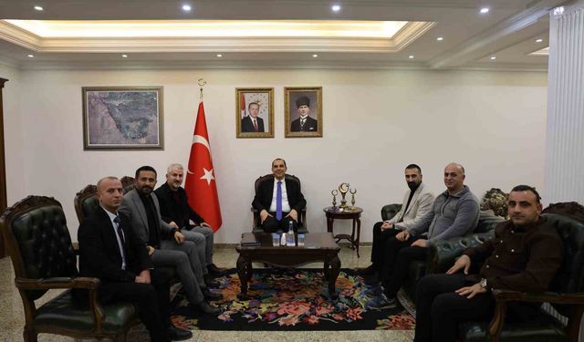 IÇGC'den Vali Taşolar'a hayırlı olsun ziyareti