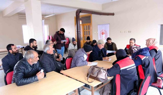 İl Tarım ve Orman Müdürlüğü köylerde çiftçilerle buluşuyor