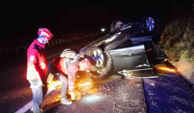 İzmir-İstanbul Otoyolu'nda trafik kazası: 4 yaralı
