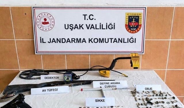 Jandarmadan tarihi eser kaçakçılarına darbe