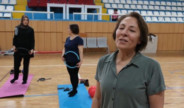 Kadınlar Kırşehir'de sporla güçleniyor