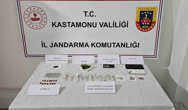 Kastamonu'da uyuşturucu operasyonu: 4 tutuklama